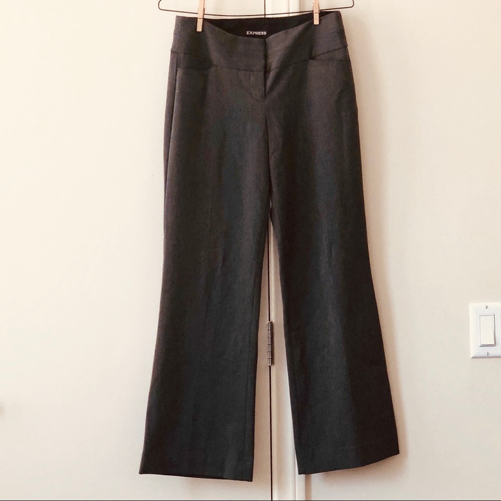 Express Editor grey dress pants - 2 (Hemmed)